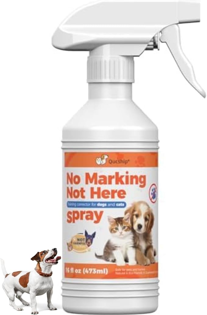 16.0 Oz Stop Dog Urinating in House with No More Peeing - Cat & Dog Spray – Prevent Dog Wrong Pee Indoors - No Pee Spray for Dogs Inside - Dog No Marking