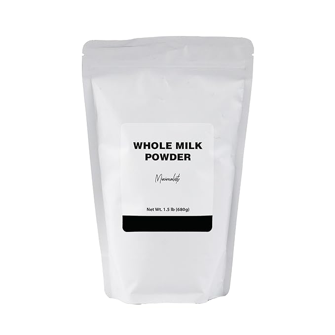 Minimalist Whole Milk Powder, Ideal for Baking and Cooking (1.5 Pound)