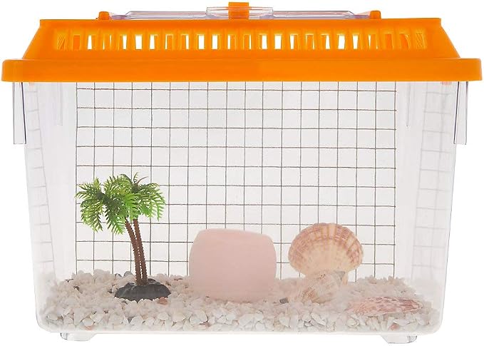 Needzo Hermit Crab Natural Sponge for Water Dish, Drinking and Tank Humidity, Size May Vary, Pack of 25