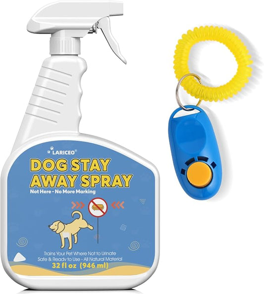 32 Oz Training Aid to Stop Dogs from Marking Inside the House - Control Your Dog's Bathroom Habits - Keep Your Home Clean with Dog Behavior Control Spray