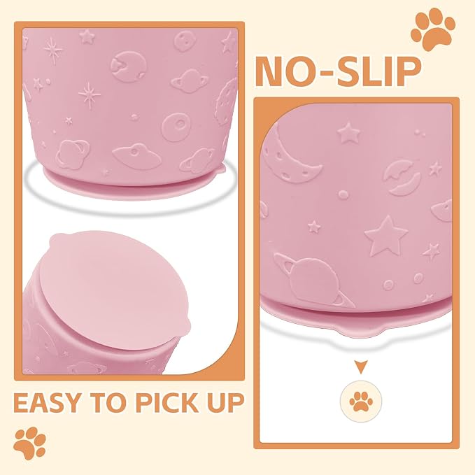 Dog Lick Bowl,Anxiety Relief Non-Slip Silicone Treat Bowl,Durable Anti-Choking Long-Lasting Enrichment Slow Feeder Licking Mat for Small Medium Large Breed,Freezable BPA Free Silicone Dishwasher Safe