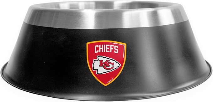 Littlearth NFL Kansas City Chiefs MVP Pet Bowl- Size Large