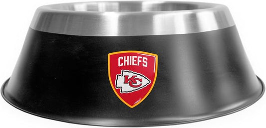 Littlearth NFL Kansas City Chiefs MVP Pet Bowl- Size Large