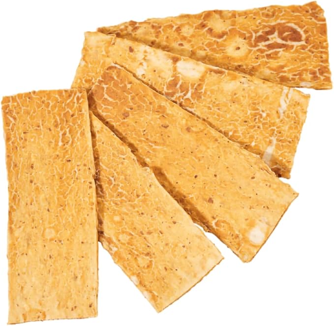 Fieldcrest Farms Nothin to Hide Flip Chips Chews for Dogs - All Natural Rawhide Alternative Treats for Dogs, Chicken, Beef or Peanut Butter Flavor Snack for All Breed Dogs (Peanut Butter, 8.5 Oz)
