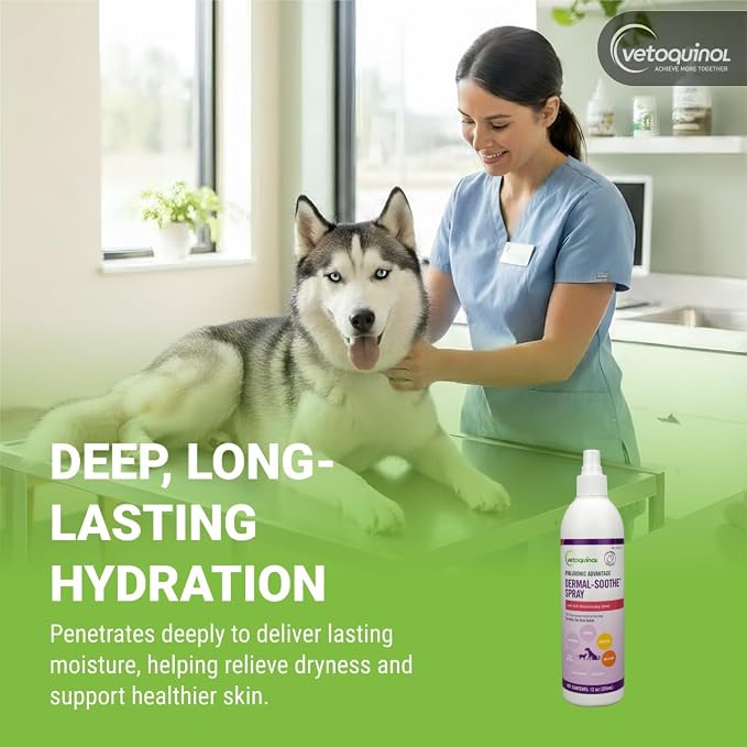 Vetoquinol MPA Dermal-Soothe Anti Itch Pet Spray, 12oz