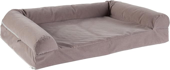 Happy Hounds Luna Sofa Dog Bed, Gray, Medium (29" x 20")