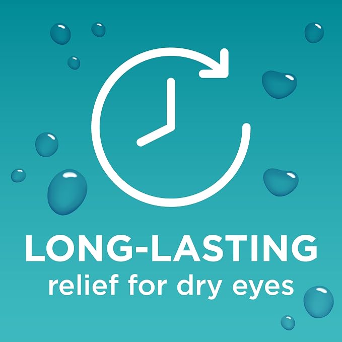 Blink Tears Lubricating Eye Drops with Hyaluronate, 0.5 Fl Oz