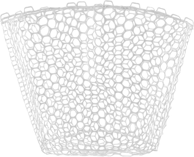 Dr.Fish Fishing Landing Net Replacement Rubber Fishing Net Without Handle Foldable Mesh Netting for Freshwater Saltwater