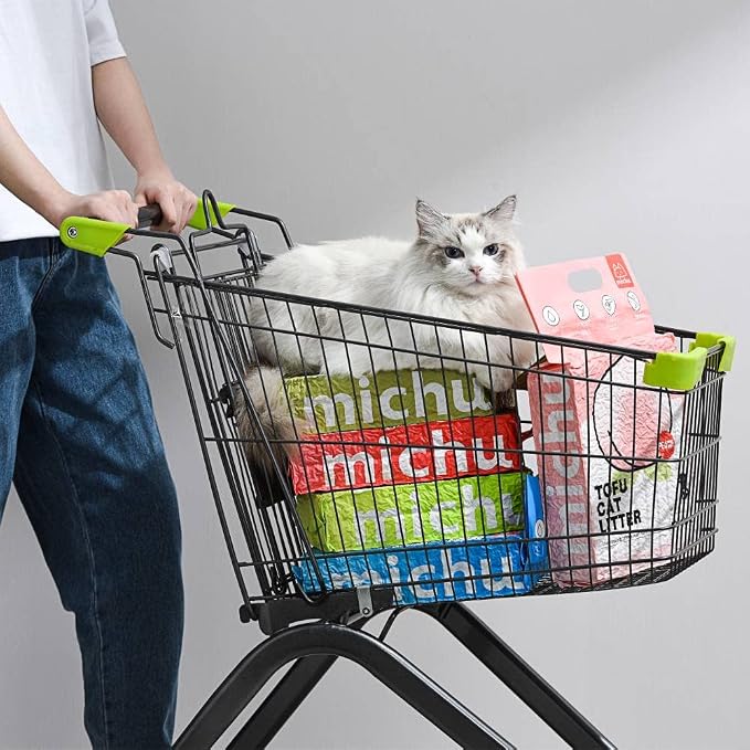 Michu Tofu Cat Litter Natural Clumping Tofu Cat Litter, Fast Clumping and Easily Scoop-able 5.5lb/88oz 5 Scents - Original, 3 Pack