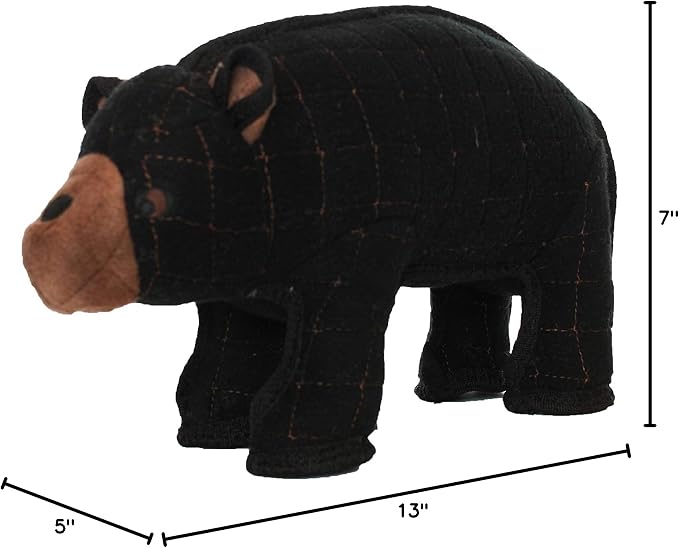 TUFFY® - 2 Pack Original : Bear Dog Toy : : Ultra Durable Plush Toy with Multiple Layers & Reinforced Seams, Washable and Floats, Original Construction