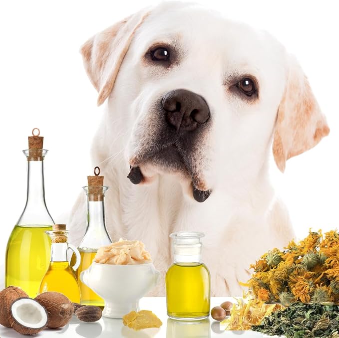 The Blissful Dog Paw Butter, Moisturizer for Dry Paw Pads, Softens and Protects a Rough Paw in Winter, Versatile, Lick-Safe Dog Paw Pad Balm, 2.25 oz.