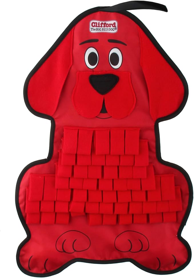 Clifford® Bundle - Snuffle Treat Mat + Chicken Jerky Dog Treats (24oz)