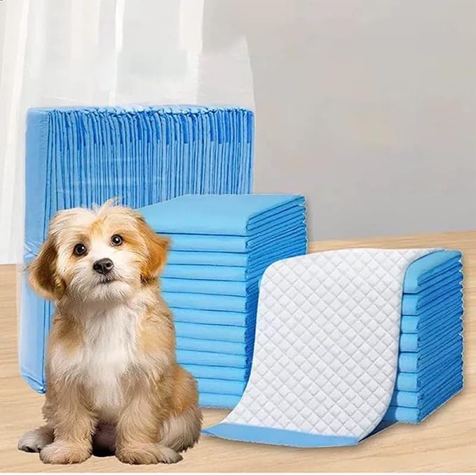 Puppy Training Pads 28x34 Inches (50 Count Pack) Super Absorbent Leak Proof Pee Pads for Dogs & Puppies