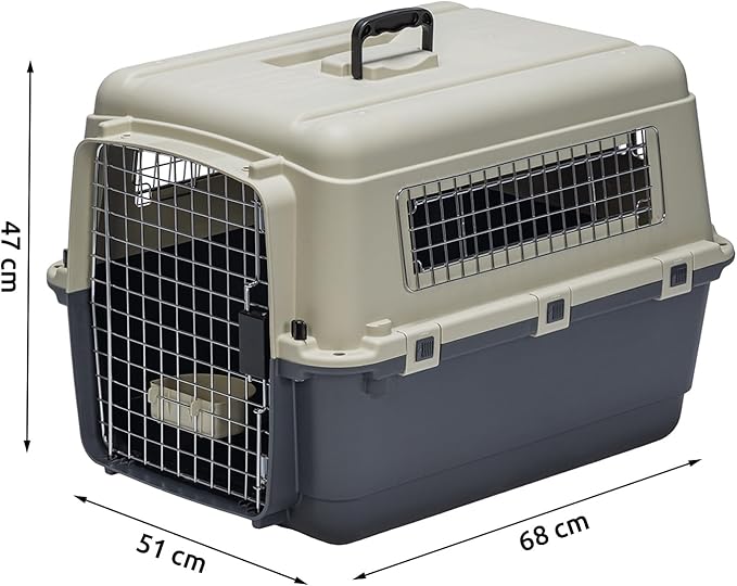 Karlie Transport Box - in Accordance with IATA Requirements for Transportation of Live Animals