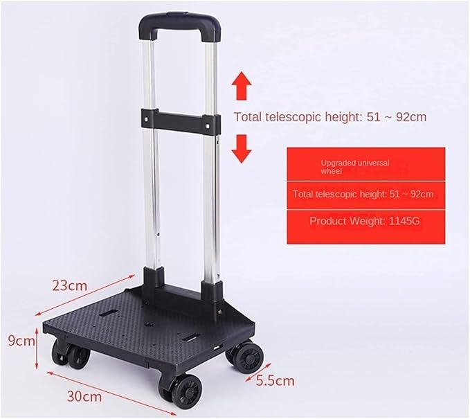 OLOTU Pet Backpack Large-Capacity Pet Trolley Case, Cat Carrier with Universal Wheel, Lightweight & Sturdy Rolling Pet Carrier Spacious