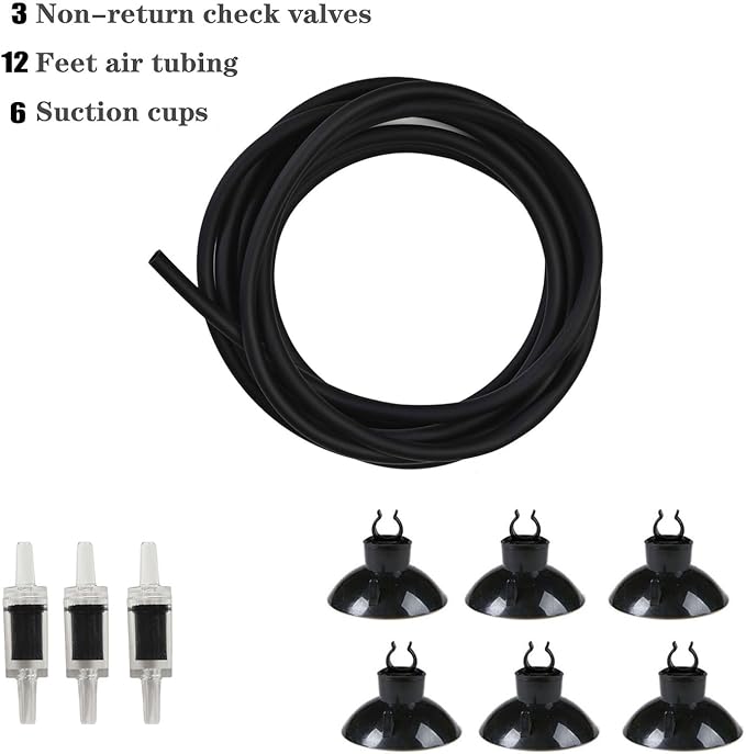ALEGI Aquarium Sponge Filter 30 Gallon,Quiet Sponge Filter with Air Stone for Betta Fry Shrimp and Small Fish (3 pcs)