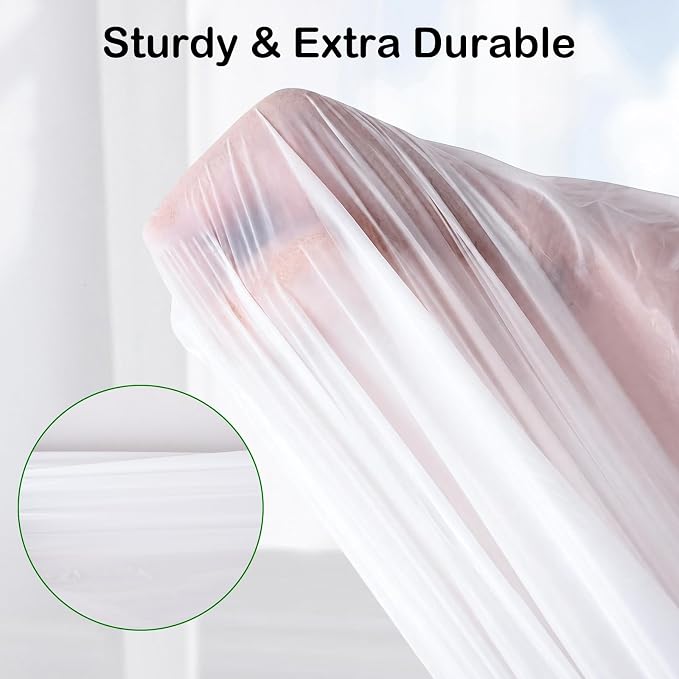 160 Count Drawstring Cat Litter Box Liners, Durable Cat Litter Bags Compatible with Meowant MW-SC01/SC02/SC09/LR01/LR02 Self-Cleaning Litter Box, 18"x12.6"