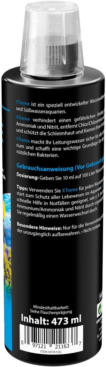 Microbe-Lift XTA16 Xtreme Water Conditioner Treatment for Aquariums and Fish Tanks, 16 Ounce