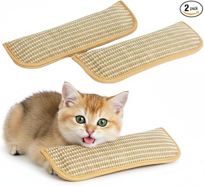 Catnip Toys for Cats, 2 Pack Kicker Toys with 8000mg Organic Catnip, Interactive Cat Toys for Scratching, Biting & Teething, Enrichment for Indoor Kittens & Adult Cats