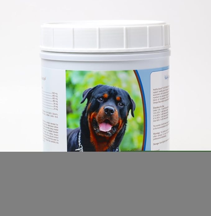 Healthy Breeds Rottweiler Z-Flex Max Hip and Joint Soft Chews 170 Count