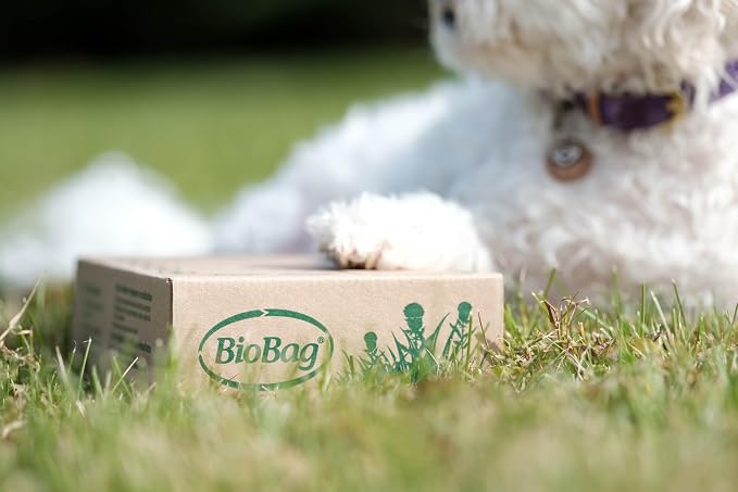 BioBag Premium Pet Waste Bags, Standard Size, 200 Count, Great For All Dog Breeds, Fits in Standard Park Dispensers