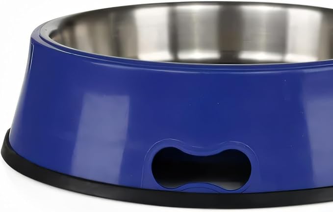 Farm Innovators Heated Pet Water Bowl, 60W Heated Water Dish - 5.5 Quart Stainless Steel Watering Station with Anti-Chew Cord Protector for Dogs & Cats