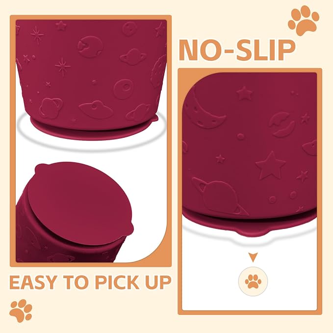 Dog Lick Bowl,Anxiety Relief Non-Slip Silicone Treat Bowl,Durable Anti-Choking Long-Lasting Enrichment Slow Feeder Licking Mat for Small Medium Large Breed,Freezable BPA Free Silicone Dishwasher Safe