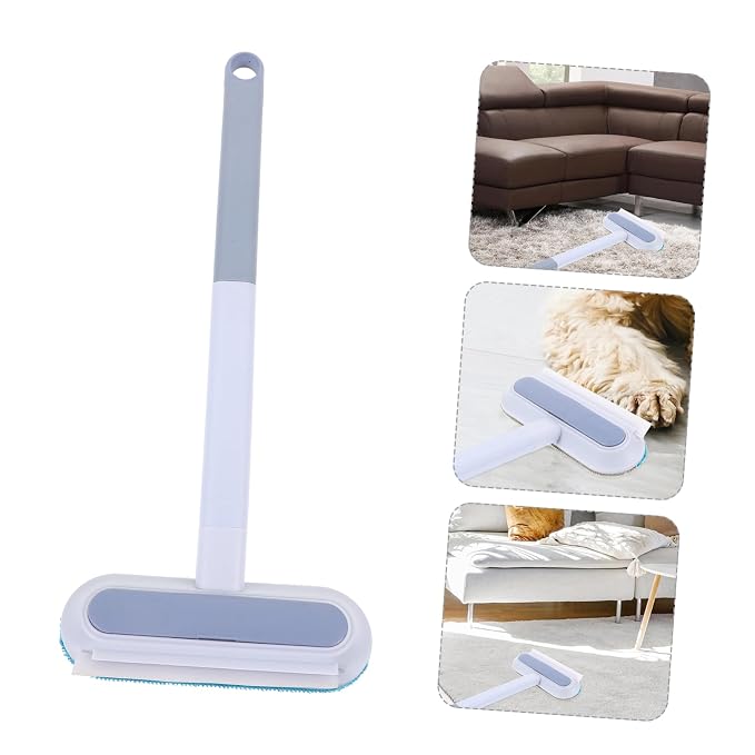 Happyyami 3pcs Pet Hair Remover Brush for Dogs Cats Reusable Lint Remover for Furniture Carpet