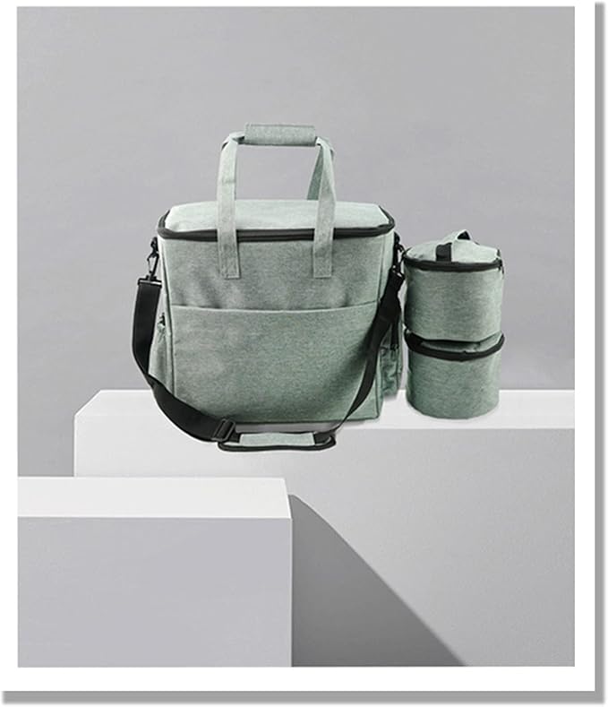 Dog Travel Bag,Multi-Function Pockets Airline Approved Tote Organizer,Food Container Bag and Collapsible Bowl