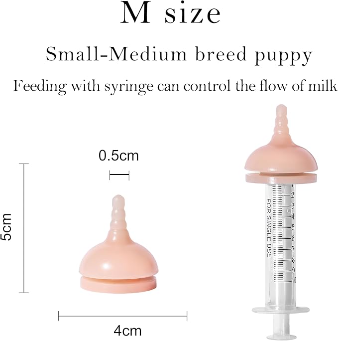 Doggiema Doggiema Puppy Milk Feeder Nipple Puppy Bottle Puppy's feeders Bubble Milk Bowl