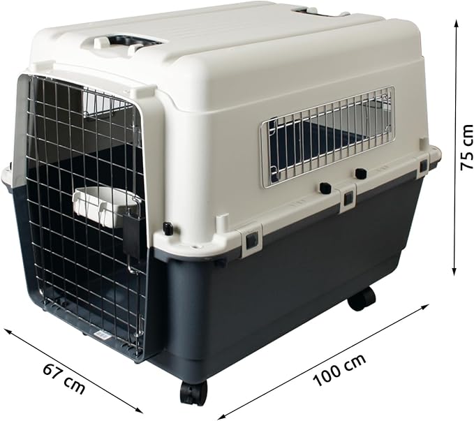 Karlie Transport Box - in Accordance with IATA Requirements for Transportation of Live Animals