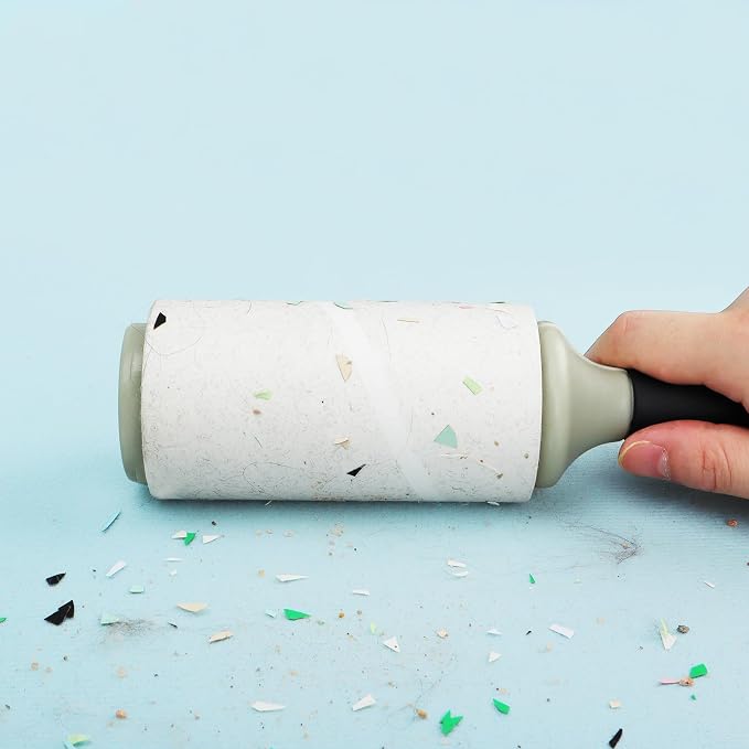 4.5 inch Lint Roller Refills Only for Spotty Jumbo Extra Sticky Adhesive Lint Roller Pet Cat & Dog Removal for Clothes and Furniture, Pack of 5 Refills, 300 Sheets Total