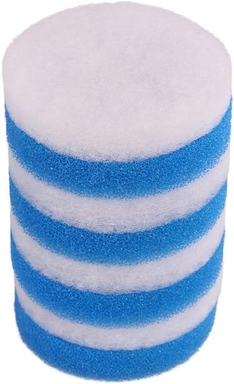 Compatible Poly Fine and Coarse Foam Filter for Eheim Classic 250 2213 (4 x Poly Fine, 4 x Blue Coarse)
