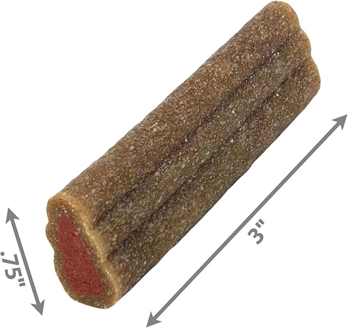 KONG Puppy Ziggies Dog Treats 2 Pack (Small, Original)- Teeth Cleaning Dog Treats for Puppies, Long-Lasting Chews, Works Classic Rubber Toys
