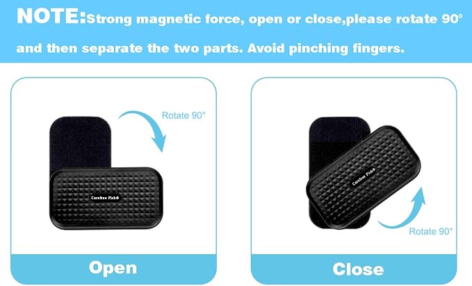 Carefree Fish Aquarium Super Strong Small Magnetic Cleaner for Glass Fish Tank Magnet Brush Floating