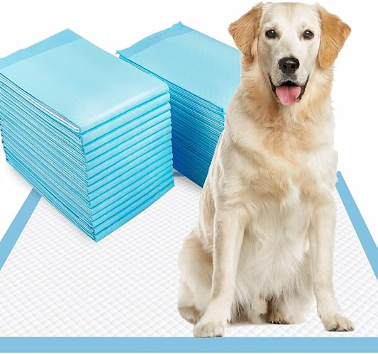 Dogcator Dog Pee Pads Extra Large, 30 Count Thicken Absorbent for Dogs, 28"x34" Disposable Urine Bed for Doggy, Potty for Doggie, XL Puppy, Piddle X-Large for Travel