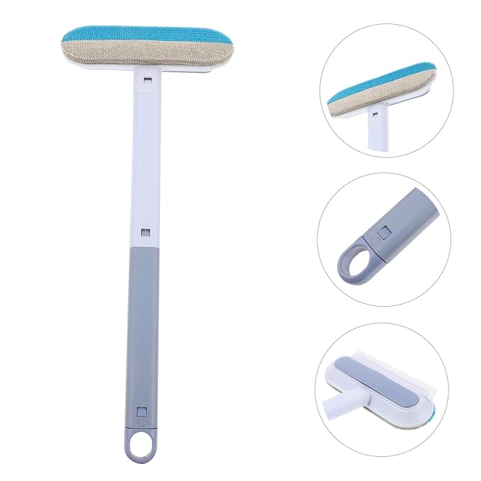 Happyyami 5pcs Efficient Pet Hair Remover Brush Reusable for Dogs Cats Carpets and Upholstery Quick Lint Removal Tool for Home