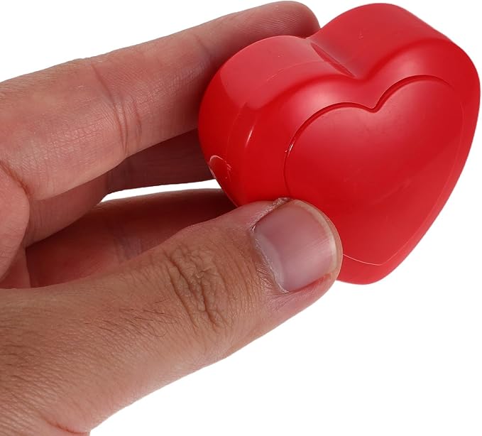 LIOOBO 2 Pack Heartbeat Simulator for Plushies Reusable Soothing Pulse Device for Stuffed Animals Ultra-Quiet Heartbeat Module for Puppy Comfort Bedtime Travel Pet and Kids Toy Inserts
