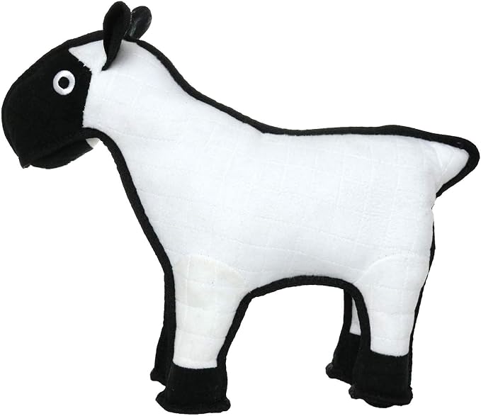 TUFFY® : 2 Pack Sheep Dog Toy: Ultra Durable Plush Toy with Multiple Layers & Reinforced Seams, Washable and Floats, Original Construction