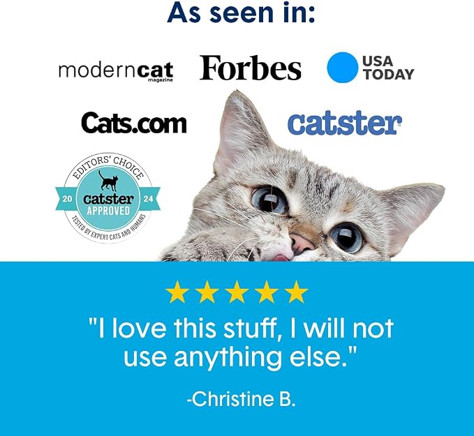 Boxie Unscented 30 Day Odor Control Clumping Clay Cat & Kitty Litter, 99.9% Dust-Free, Hard Flat Top Clumps, No Fragrances No Fillers, Long-Lasting, Easy to Scoop,16 lb (Pack of 2)