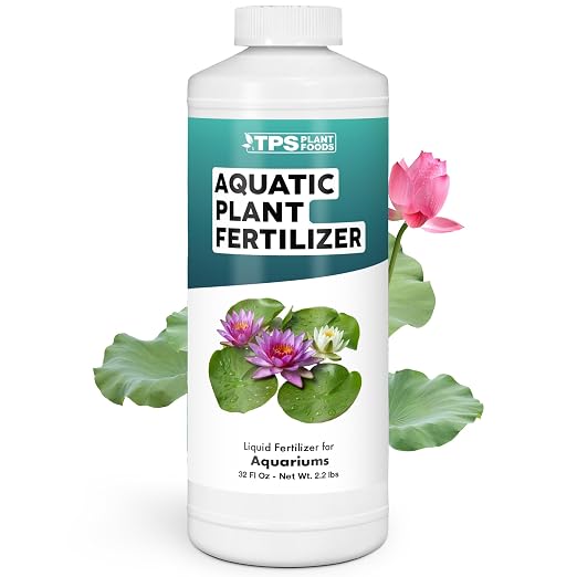 Aquatic Plant Fertilizer – Liquid Plant Food for Lush Growth, Vibrant Color & Healthy Aquarium Plants, 32 oz