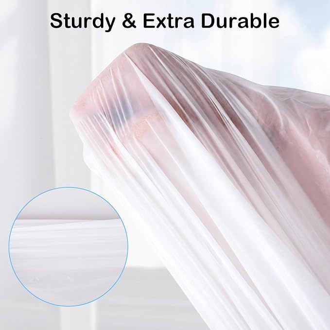 160 Count Drawstring Cat Litter Box Liners, Durable Cat Litter Bags Compatible with Cumrige & Fsitego & Fumoi & ZeaCotio Self-Cleaning Litter Box, 26"x11.8"