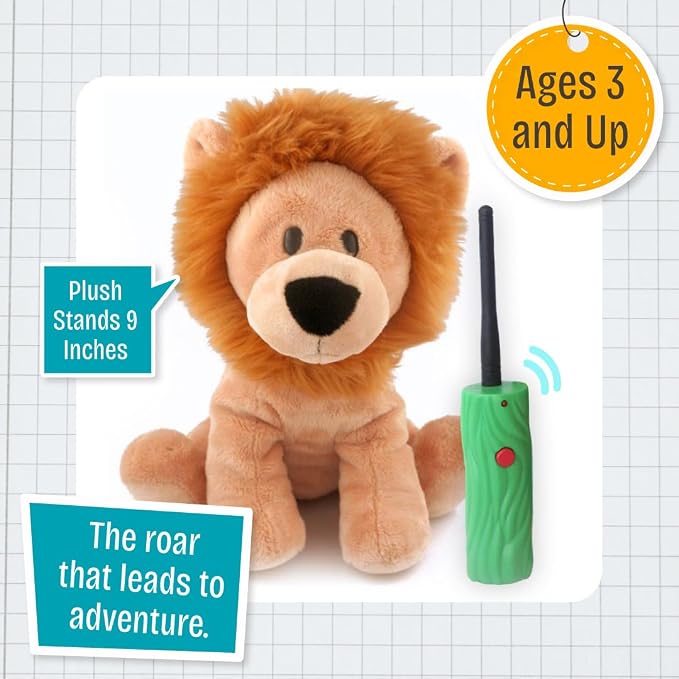 R&R Games Hide & Seek Pals - Loki The Lion Family Game