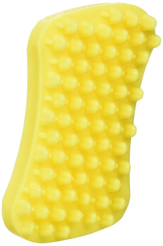 Pet + Me Multi-functional Grooming Brush for Short Hair Dog, Yellow