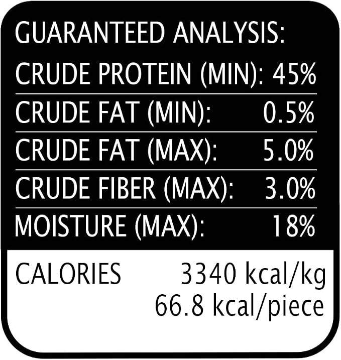 Hubert Pet Duck Jerky Dog Treats, Grain Free, High Protein, Low Fat, 1 lb