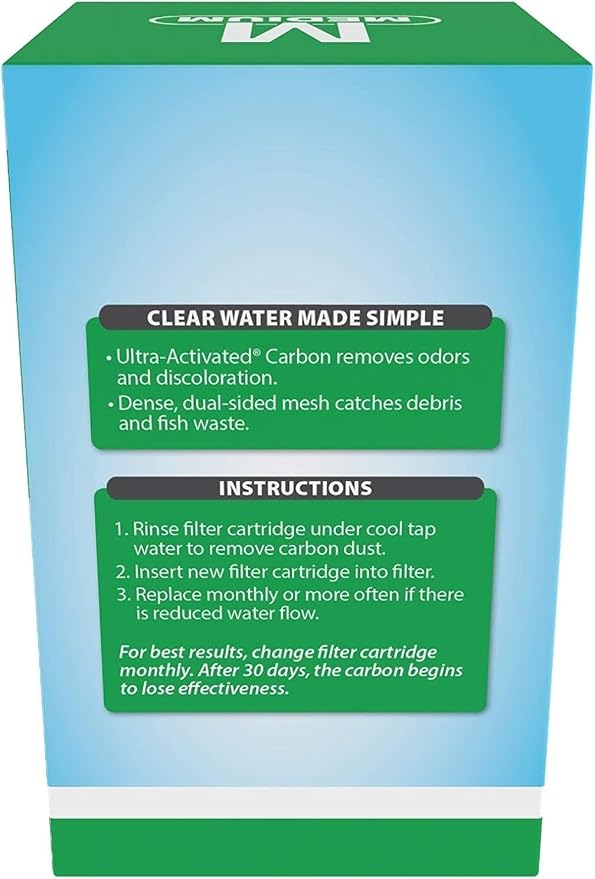 Tetra Whisper Bundle | Whisper 40 Power Filter & 3pk Medium Bio Bag Filter Cartridges