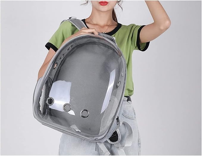 OLOTU Pet Backpack Lightweight Portable Cat Backpack, Cat Carrier for Travel/Hiking/Outdoor, Airline Approved Pet Backpack Carrier, Black Spacious