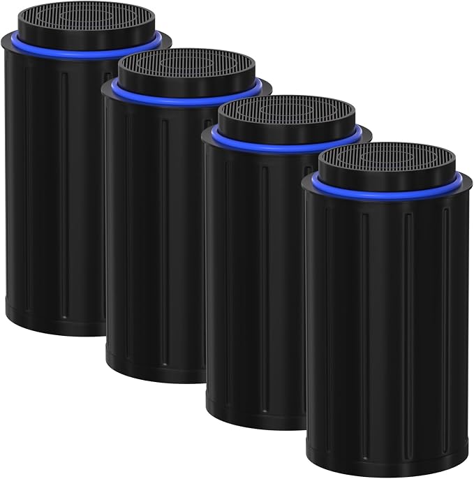FC-50 Replacement Filters Compatible with Vitamix FoodCycler FC-50 and and FC-30 models, with Activated carbon filters, Pack of 4