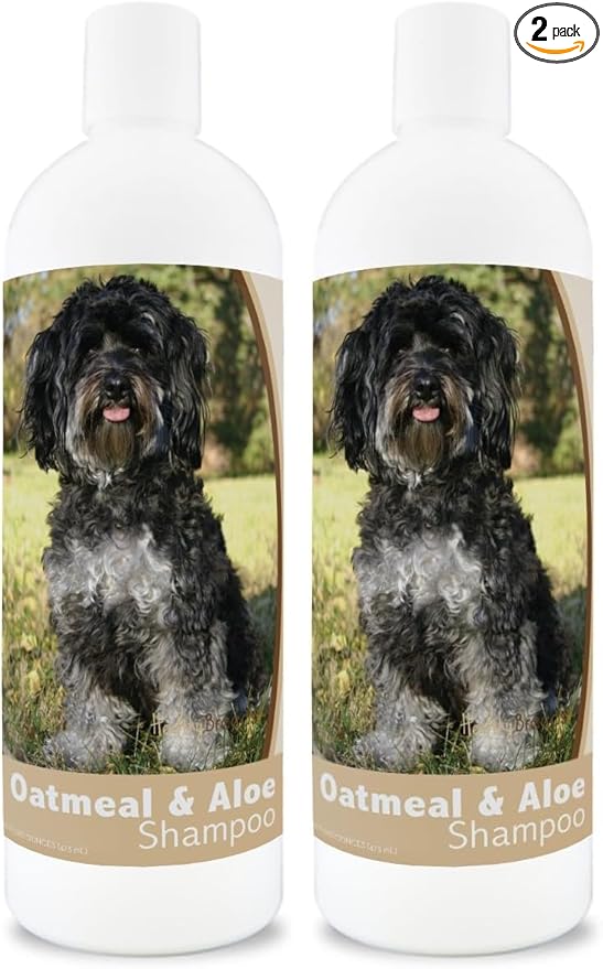 Healthy Breeds Maltipoo Oatmeal Shampoo with Aloe 16 oz (Pack of 2)