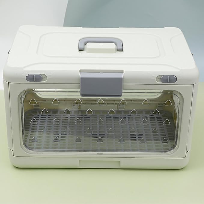 Genérico Canine Cage, Rigid Pet Carrier, Rigid Carrier for Cats | Outings with Puppies and Camping Outdoor Cycling Hiking Travel
